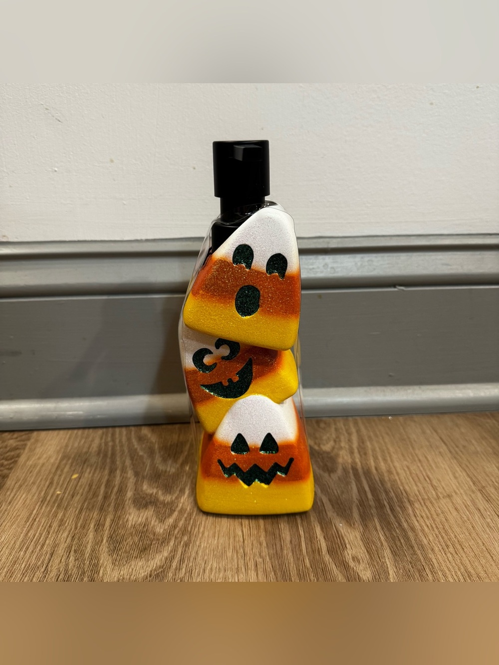 Halloween Candy Corn Stack Decorative Soap Dispenser